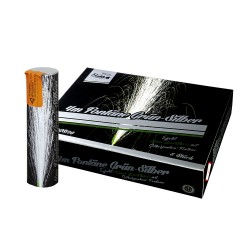 4m Fontäne Grün-Silber