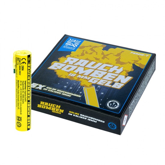 Rauchbomben 18mm Gelb