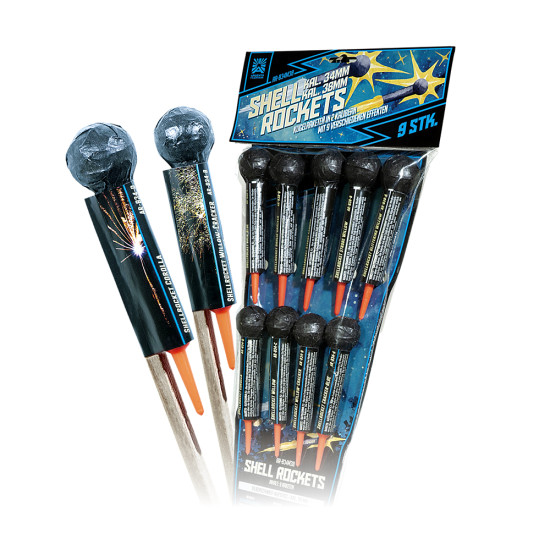 Shellrockets Cal. 34/38 mm