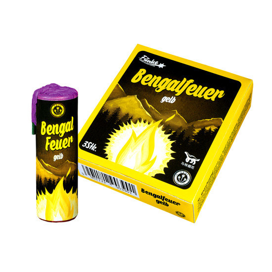Bengalfeuer Gelb